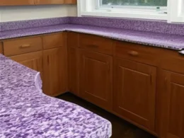 Jak zrobić liliowe blaty kuchenne
